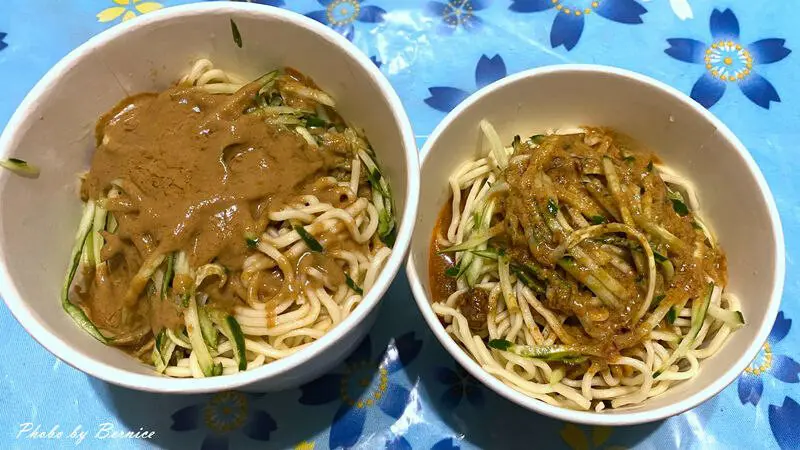 737東家涼麵~芥末嗆鼻會讓人一吃就上癮太晚來吃不到 @Bernice的隨手筆記