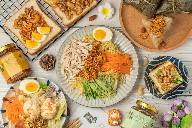 【宅配】嬤嬤覓呀-道地高雄伴手禮：饗辣堅果醬+饗樂堅果醬，純素可食！無添加堅果醬～