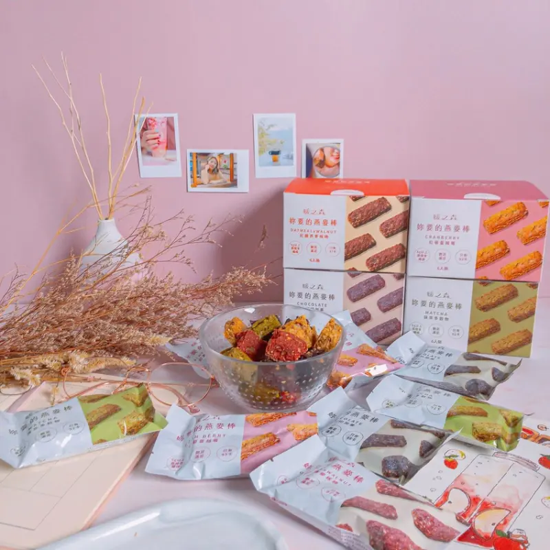 暖之森 妳要的燕麥棒，含乳清蛋白，健身者也能吃的隨身零食 | 【宅配美食】暖之森健康烘焙