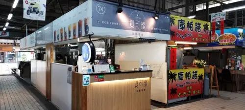 高雄左營飲料 – 夏可蜜茶飲專賣位於龍華市場內好喝的手搖飲料