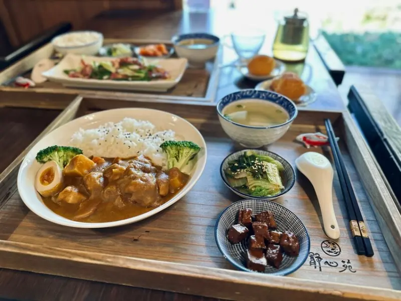 【台北南港美食推薦】昆陽站：靜心苑日式百年老宅餐廳︱原松山療養所所長宿舍藝文療癒古蹟