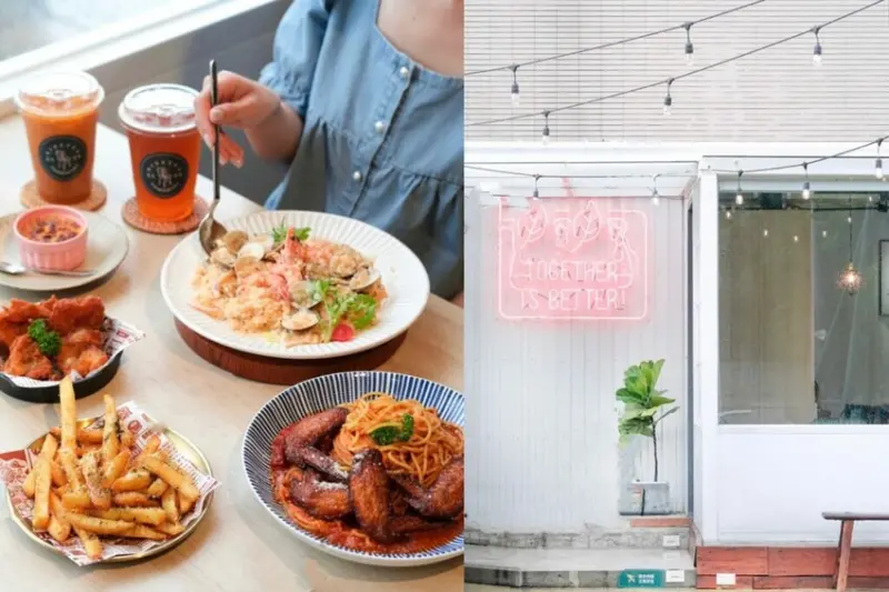 【台中美食】食久。茶事｜大里・夢幻純白系貨櫃屋餐廳，在慵懶氛圍中享受早午餐吧~ - 肉依小姐吃什麼