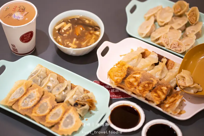 【有煎餃子館寧波店】超奢松露，香氣誘人日式冰花煎餃！中正區美食推薦之捷運中正紀念堂美食地圖│菜單