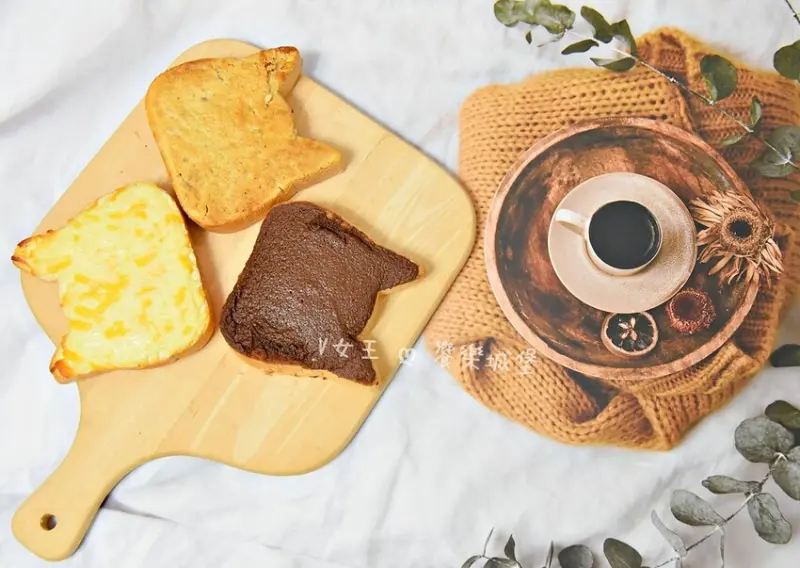 貓夫人LadyCat ll 可愛貓型奶酥吐司，八種口味一次滿足你，香濃口感、可愛造型、特殊口味，讓你每天都可以