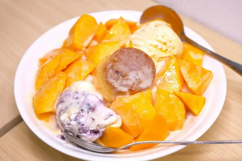 品馨冰果室 台南國華｜隱藏版超狂巨量芒果冰還加上兩球莫凡冰淇淋！客製化水果拼盤和新鮮現打果汁讓人吃的超過癮！台南冰品推薦、台南芒果冰推薦、國華街推薦 - 佛系旅遊筆記