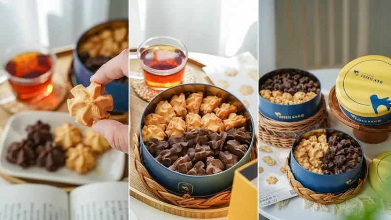 高雄美食｜超級酥鬆的曲奇餅乾/台北人氣質感曲奇餅乾Cookie886來高雄快閃了!!!