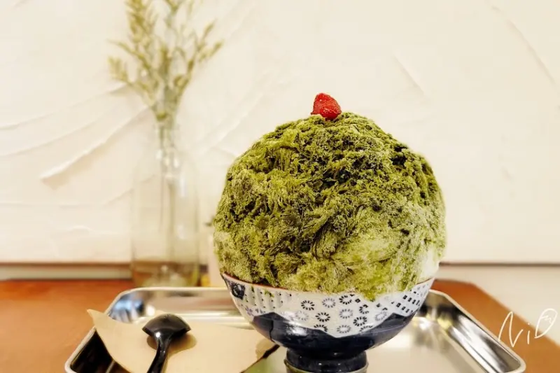 [嘉義東區]樹夏刨冰 きなつ氷。茶糰子&京都宇治金時刨冰。近噴水池圓環的日式甜點店