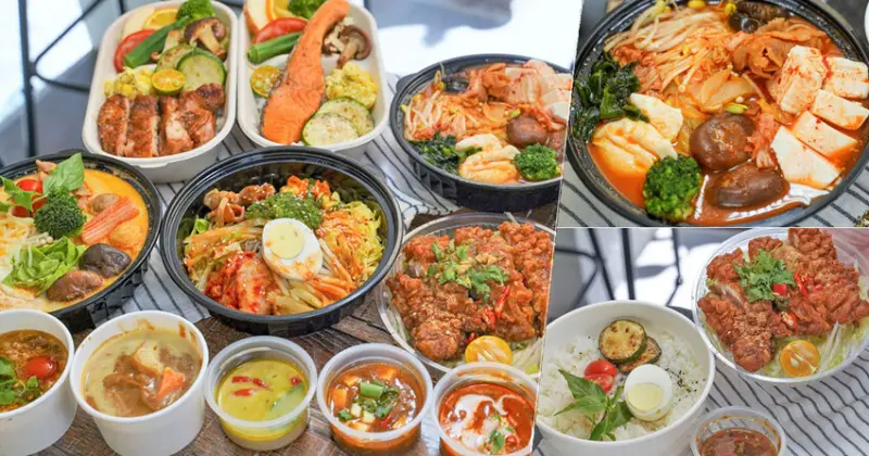 YAVAN雅釩形象概念廚房｜高雄獨創統合五家異國美食全天候供餐 ，百萬人氣雅米韓式經典料理、金凡日式咖哩丼飯、Pretty泰泰霸道、粥好湯粥品麵食、HOW VAN好釩食餐盒 X - 跟著尼力吃喝玩樂＆