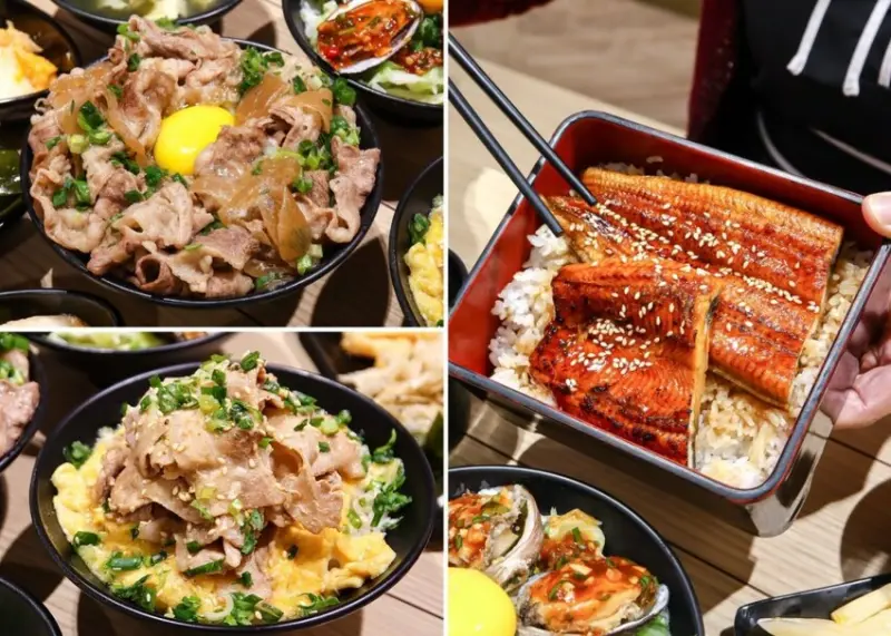 金天丼帝A8新光美食街也能吃到浮誇系火山丼飯，肉食主義超滿足 – 艾瑞絲的吃貨日常