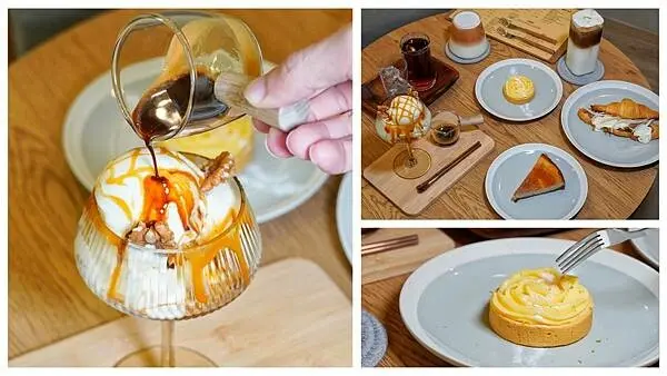 【台中北屯】祌咖啡Chung Cafe-台中北屯咖啡廳推薦，無用餐時間限制的韓系咖啡店，推薦招牌祌咖啡及必點阿法奇朵，expresso淋上香草冰淇淋超特別