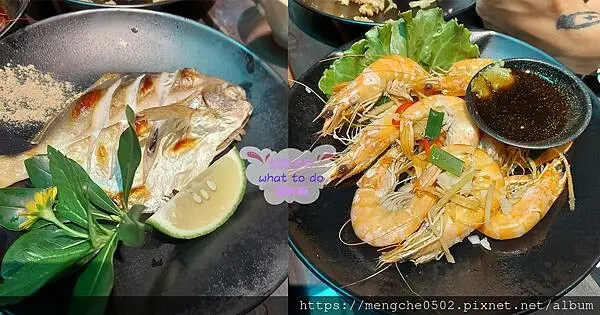 阿信的灶咖-和平島渡船頭招牌米粉湯和鮮蝦必點，土地公廟旁濃濃海味的海產店