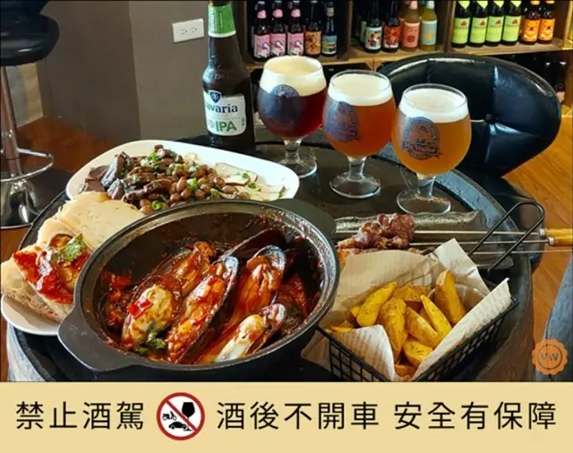 台中美食│北區餐酒館：霧樂家釀酒食文化館，精釀啤酒暢飲喝到飽，只要368元！