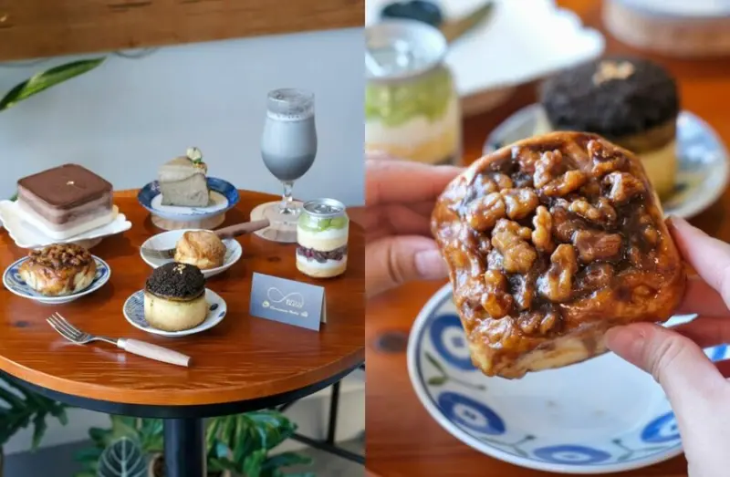 【新竹美食】Bliss捲捲｜藏身南寮的甜點專賣店，感受出自藍帶主廚的甜蜜烘焙 ! - 肉依小姐吃什麼