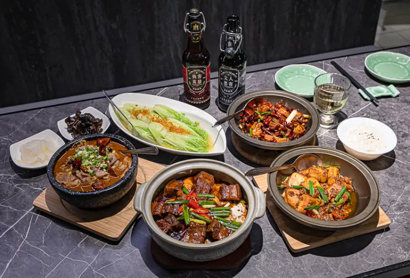 川味台味複合口味的中式料理，搭配清爽活菌啤酒，秋夏時節聚餐小酌好去處｜沉雨晴醉在乎你的湯漢方食養餐廳－二訪