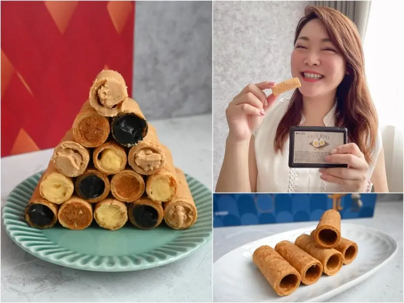 [開箱]蛋捲控看過來！實心蛋捲輕薄酥脆，獨家真空包裝讓你根根美味～新世代粹蛋捲好吃停不下來，過年禮盒/