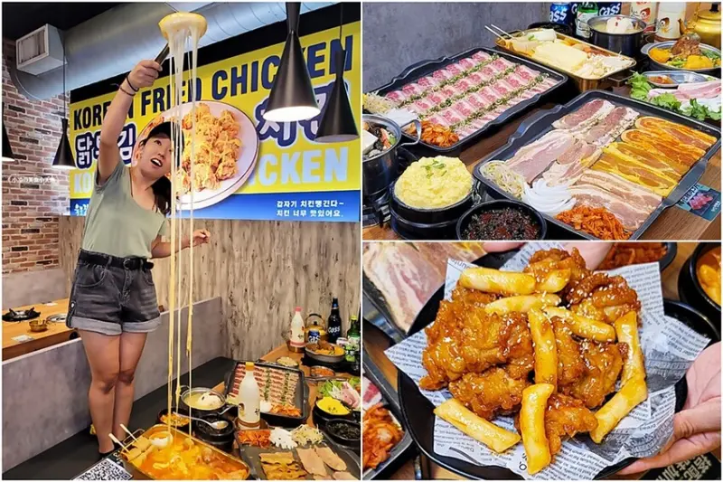 瘋狂牽絲！你來挑戰嗎？台中平價烤肉鍋物推新品！金磚起司部隊鍋、馬鈴薯豬骨湯，一個人來也可以吃道地韓餐！