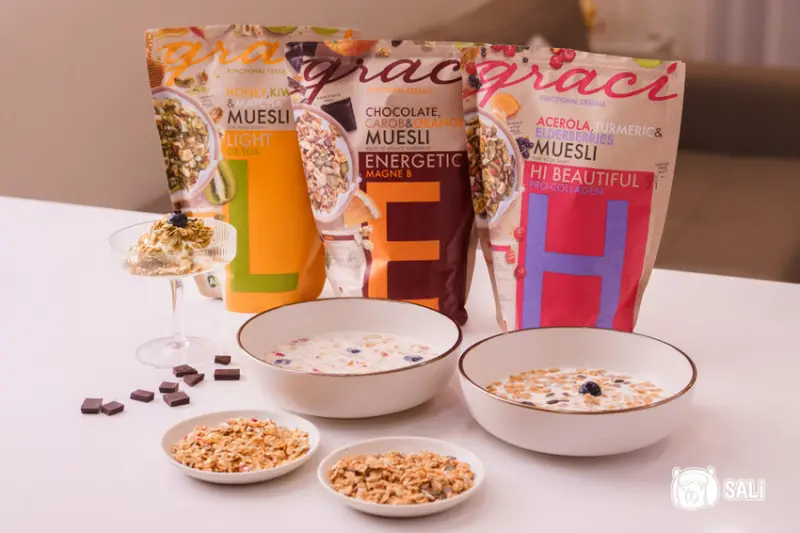 喬山生機｜拉脫維亞Graci 全穀機能麥片 高纖微甜 營養A級認證