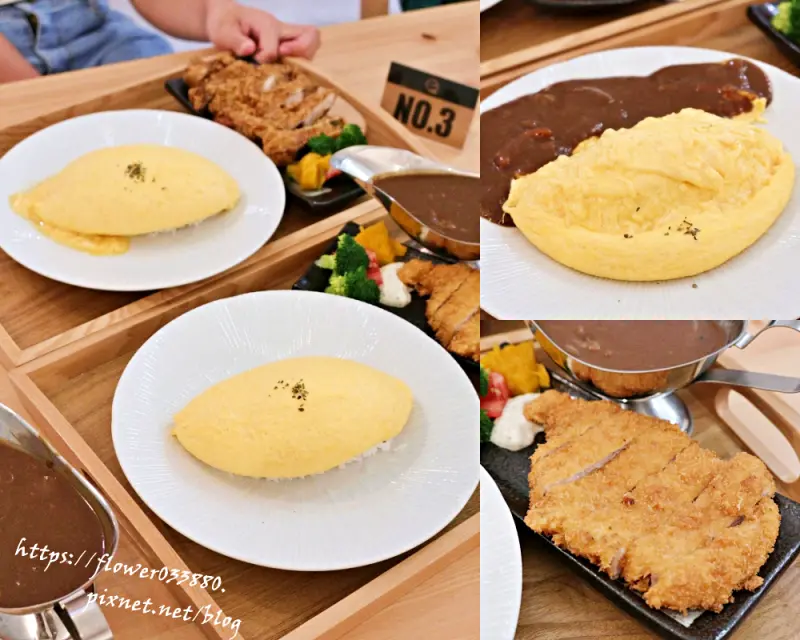 【燒旦】台南咖哩♥日式流心蛋包飯好吸睛，滑嫩口感好迷人，文內附燒旦菜單。台南東區美食|台南美食|台南蛋包飯