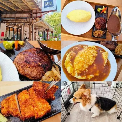 燒旦/Omelette Rice Store～主打很嫩、很滑的開花歐姆蛋！