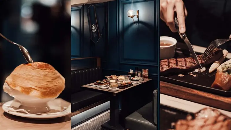 台北松山｜瀧厚炙燒熟成牛排 民生店-英倫風格熟成牛排館，民生社區聚餐地點 - 大妹吃太飽