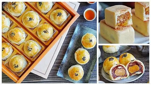 【台中西區】Mr.パン 胖先生頂級生吐司公益總店-台中最新中秋禮盒，2022中秋節蛋黃酥推薦，蛋黃酥酥脆鬆香不甜膩，還有吃得到純鳳梨內餡的鳳梨酥