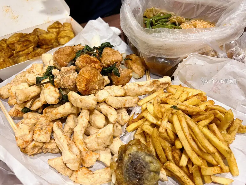 【桃園】內壢－阿忠鹹酥雞 想吃鹹酥雞時的宵夜首選！元智大學美食推薦～