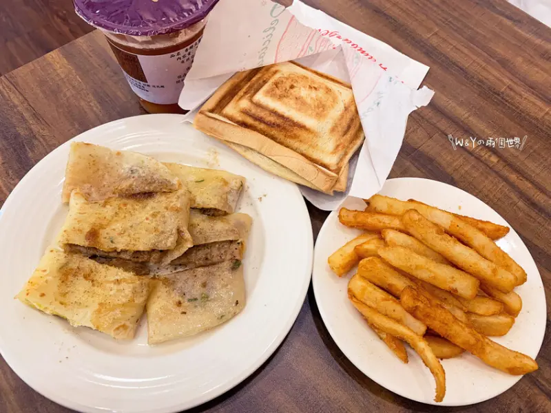 【桃園】內壢－QQ蛋餅 手工自製粉漿蛋餅！元智大學早餐推薦～