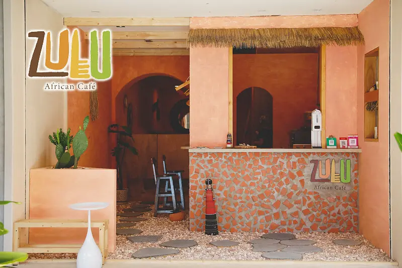 【西區/公益商圈】COTD之結合南非色彩跟日本細膩，充滿異域風情的 ZULU Cafe