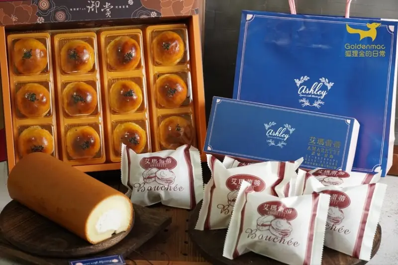 台中美食 │ 艾瑪蕾蒂原味甜點 google5.0分千層酥皮蛋黃酥不訂吃不到 還有超人氣生乳捲、布雪燒