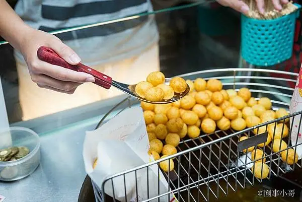 宜蘭礁溪平價小吃推薦！燒馬蛋超好吃地瓜球～絕對ＣＰ值爆表的美味小吃，雖然比較小顆但保証天然又美味喔喔喔！！！