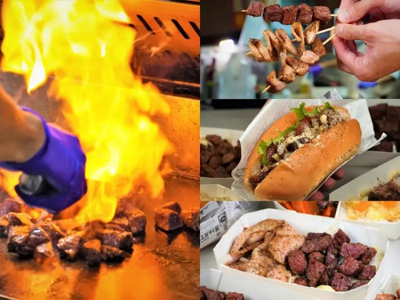 台中美食｜潮食牛 大里勝利夜市瘋排這一攤 鹿峰夜市、大慶夜市、四張犁夜市也吃的到