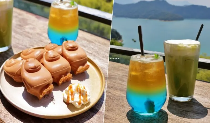先得月Tea lounge‧近水樓台先得月，日月潭最美的景觀咖啡廳就在承億文旅潭日月 - 敦 小 蓮の食旅錄