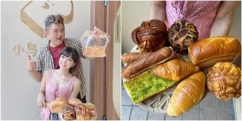 任選3個百元的現烤麵包。必買拔絲鹽可頌.豹紋可可菠蘿.小蜜蜂流蜜小吐司！