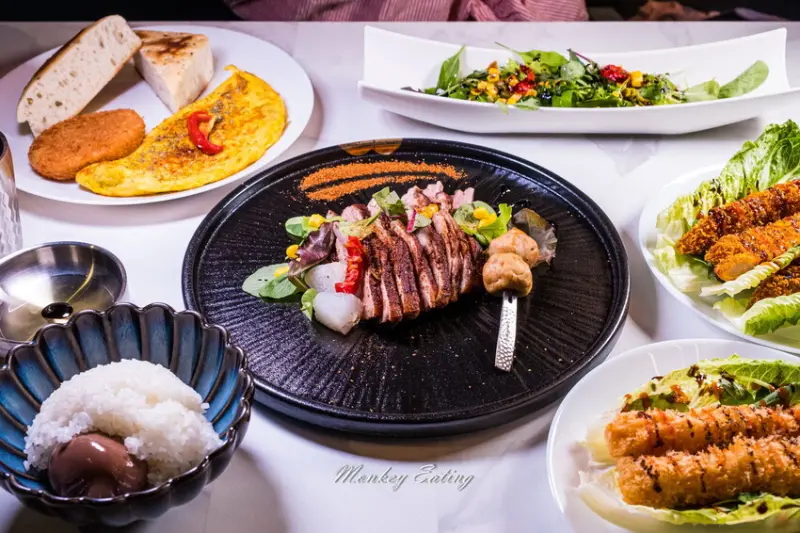 台中市西區【台中西區】三生有幸│全新餐酒風格早午餐上市，美術園道低調質感小餐館。法式排餐。威士忌專賣 - 貪吃猴的幻想