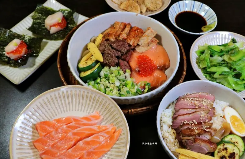 感丼現食料理 文衡店‧鄰近鳳山火車站CP值爆高的平價丼飯，學生、上班族必吃親民料理 - 敦 小 蓮の食旅錄
