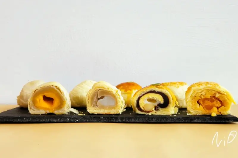 [糕點禮盒]裕品馨 2022中秋禮盒【高雅別緻-全明星禮盒】紫晶酥/金沙酥/帝王酥/流沙酥&鳳梨酥