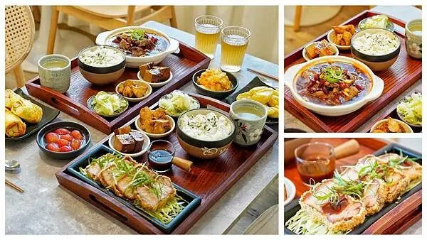 【台中北屯】禾作食堂-北屯中式個人套餐推薦，一個人就能吃，日系裝潢的中式台菜餐廳，適合情侶約會