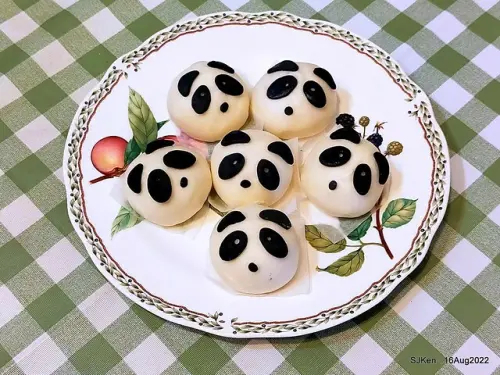 「葡吉手工包子 Global Mall 環球南港車站店 」 --- 超萌又爆漿的「熊貓造型芝麻包」!