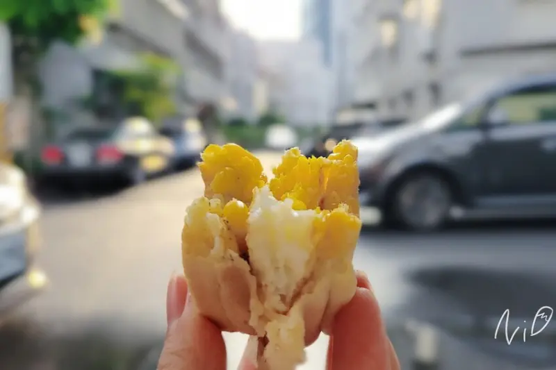 [嘉義東區]法其樂手作甜品專門店。芋頭肉鬆麻糬/高麗菜/蘿蔔絲/蛋之燒/花生流沙