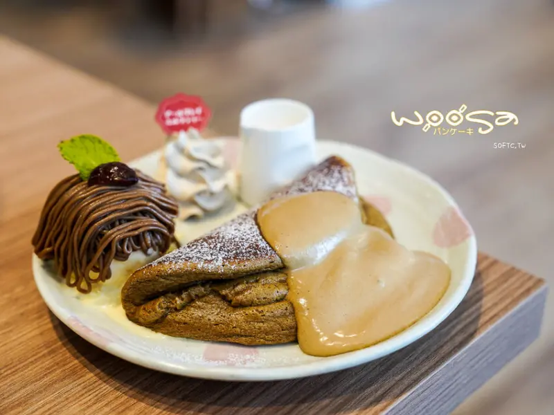 「Woosa高雄大遠百店」改裝新開幕 新口味栗香伯爵冰淇淋鬆餅