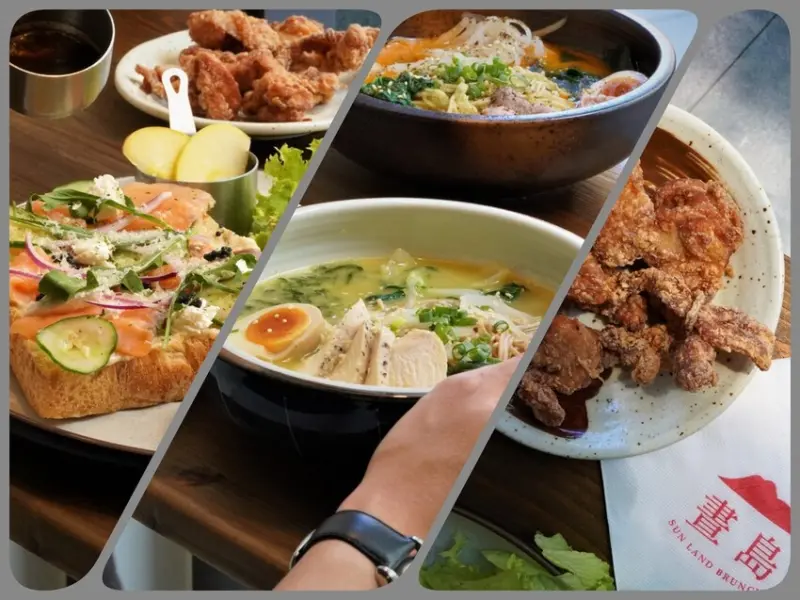 台中美食｜晝島Sun Land Brunch 早餐也可以吃到川味牛肉拉麵才夠狂 台中早午餐推薦