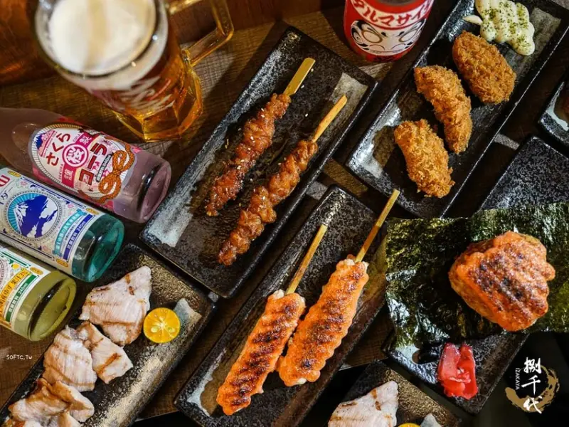 新開幕東區居酒屋「捌千代居酒屋」日本正統燒烤!市民大道居酒屋推薦