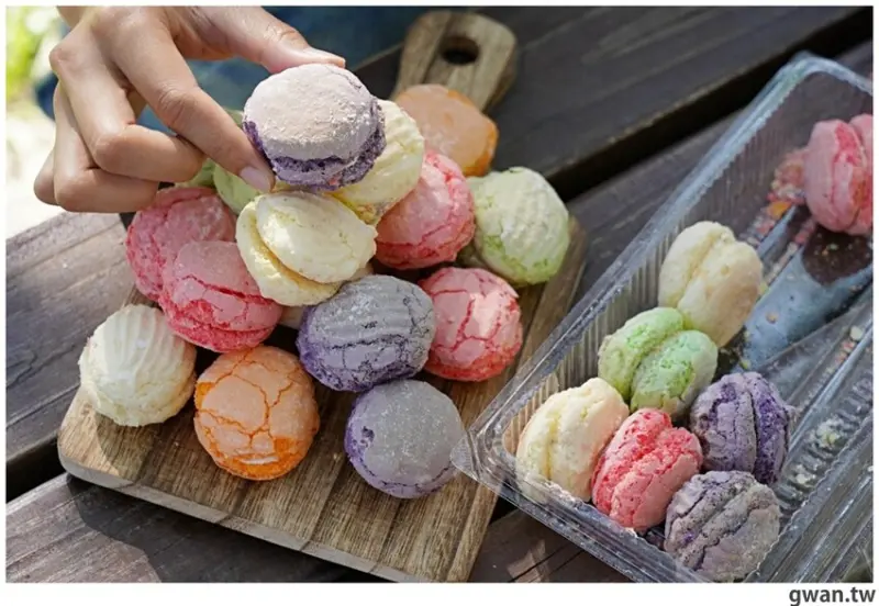 超繽紛馬卡龍藏在不起眼烘焙屋，一袋只要40元！