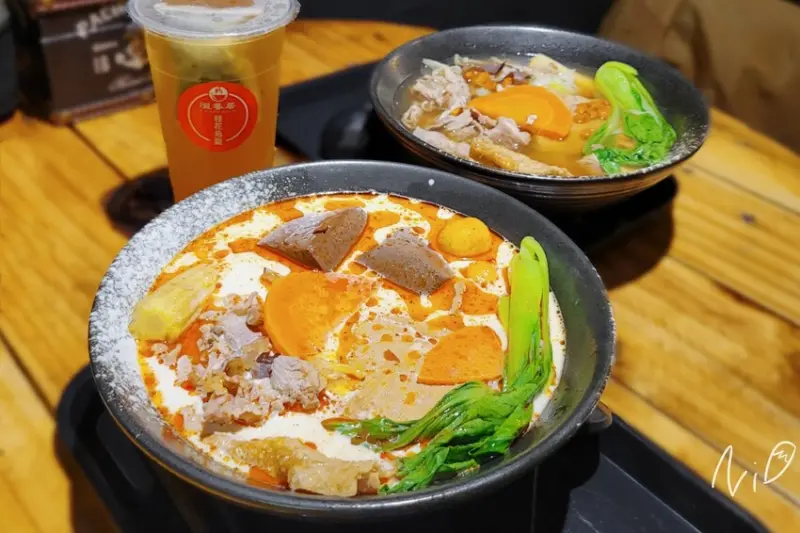 [台南東區]溢香居。招牌麻奶牛肉煲/蒙古牛肉煲/桂花烏龍茶