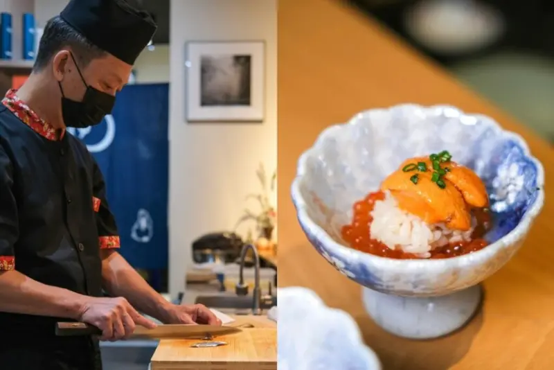 【台中美食】椿彩 割烹壽司｜新開幕・藏身精明商圈的無菜單日料，享受18道細膩的絕佳風味。 - 肉依小姐吃什麼