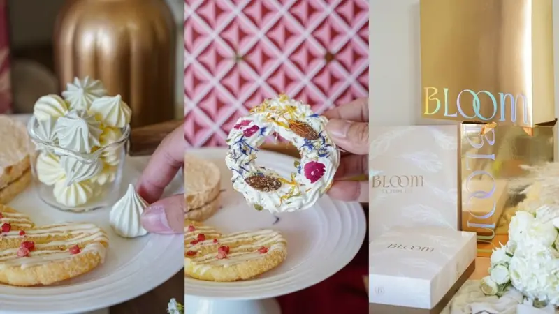 台中喜餅推薦｜高顏值的精緻法式喜餅/非常時髦的禮盒設計/可客製化專屬的喜餅/Bloom 花神精品法式喜餅