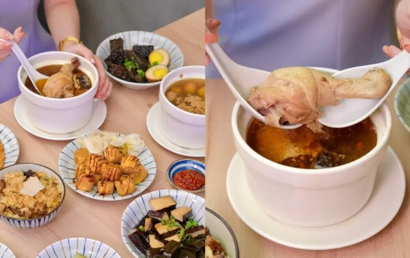  【台中美食】吉日起《油飯·煲湯·手路菜》｜新開幕・全台最美油飯專賣店，感受每一口的講究好手藝 ! - 肉依小姐吃什麼