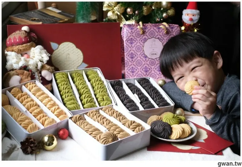 號稱全台最酥鬆的曲奇餅！不甜不膩超有層次，開盒真的要小心，一個回神就半盒去了