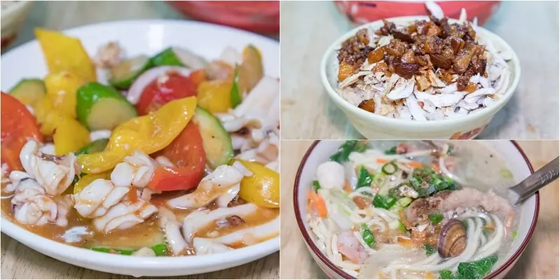 【板橋區美食里-埔墘的味道之十七】富山小吃店.埔墘熱炒中的什錦麵.雞魯飯好滋味