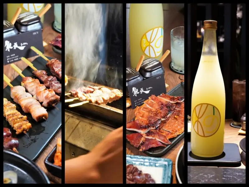 台北美食 │ 梟夜日式餐酒館 炭火直燒的職人串燒 還有生啤酒無限暢飲超殺優惠 不來不行